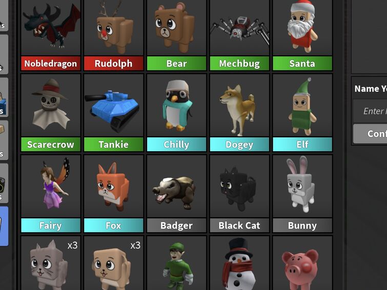 Trading these godly's from murder mystery 2 for adopt me pets : r