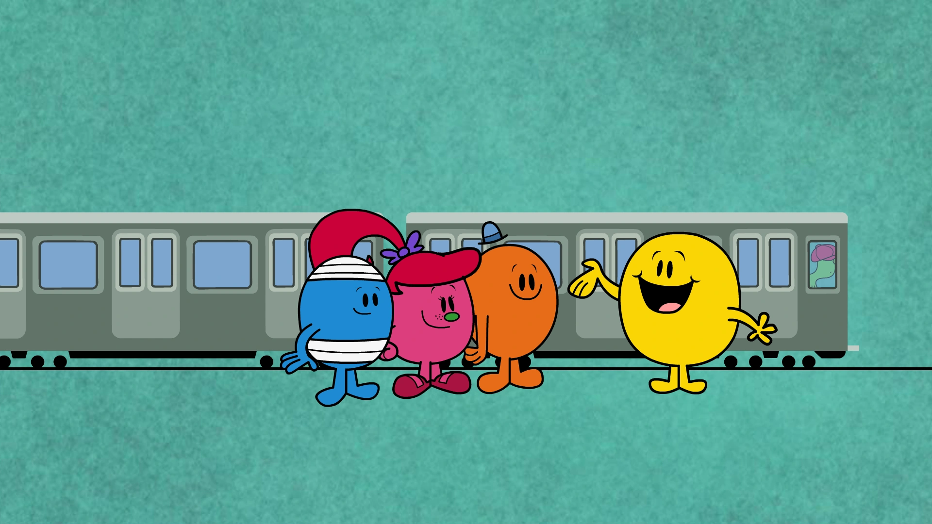 Mr. Tickle's first day on the Subway: Before the chaos began. | Fandom