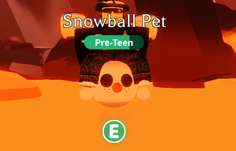 Snowball Pet, Adopt Me! Wiki