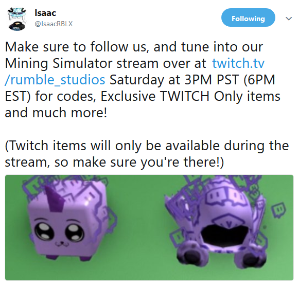 Twitch Codes Mining Simulator