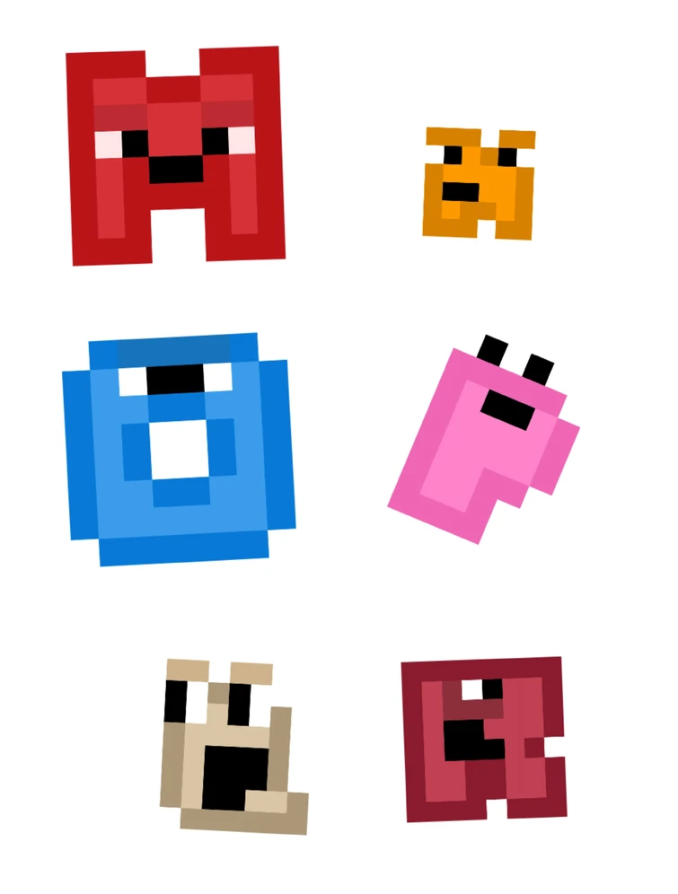 Alphabet Lore 8x8 Pixel Art | Fandom