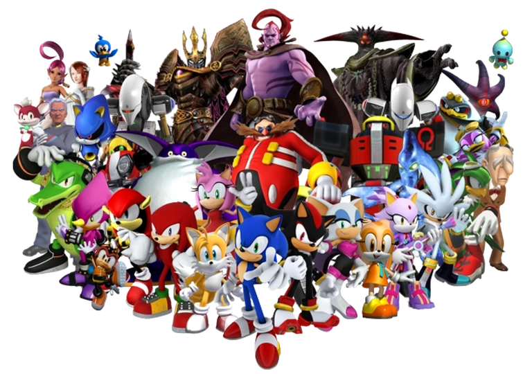 sonic characters names
