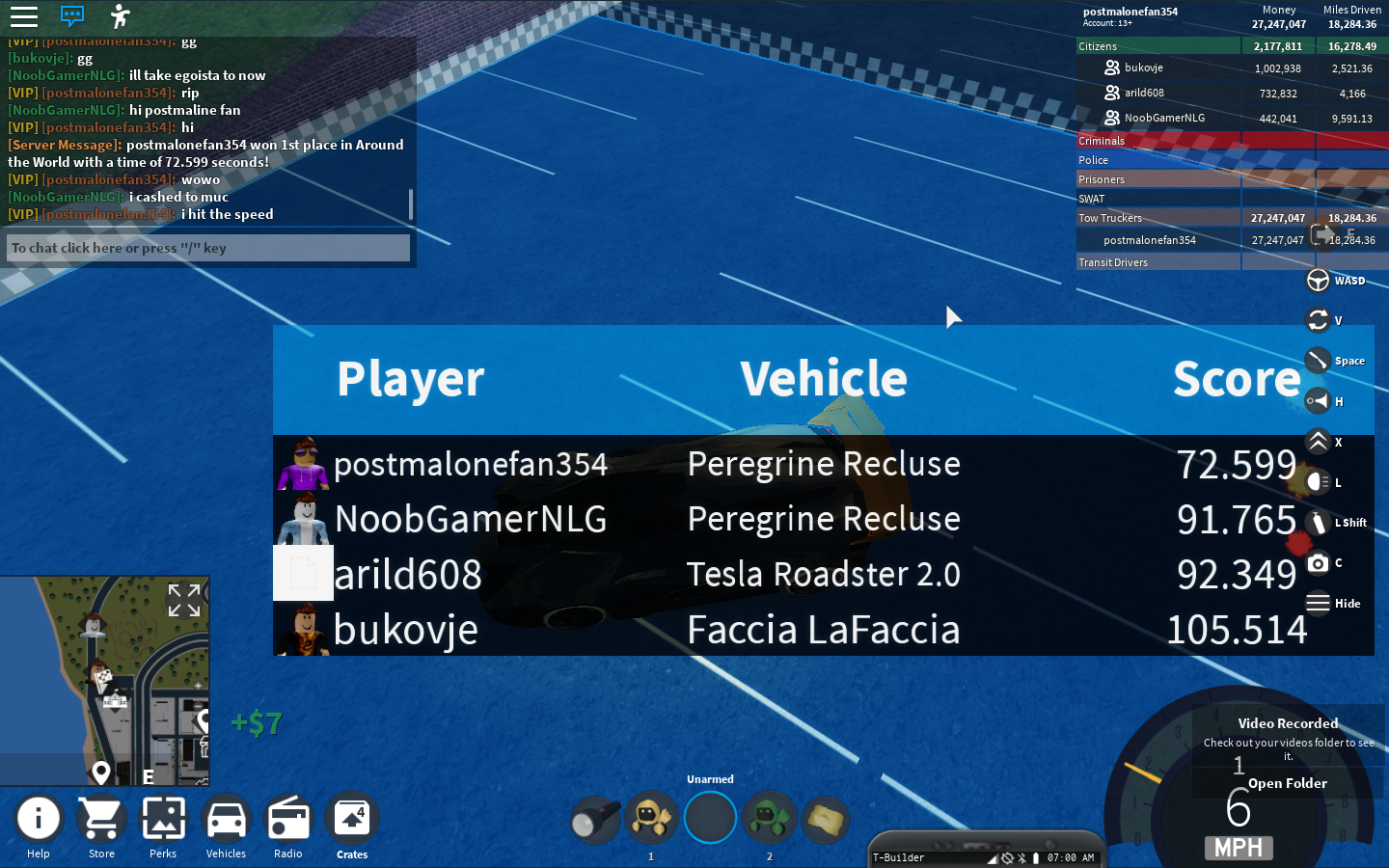 Should I Buy The Tesla Roadster 2 0 Or The Lamborghini Egoista Fandom - roblox vehicle simulator egoista vs tesla roadster