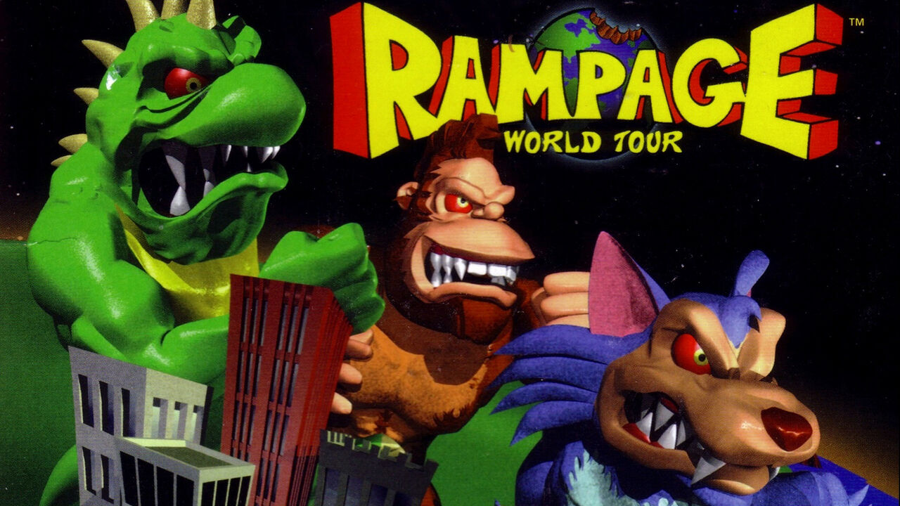 Rampage All About The Game That Inspired Dwayne Johnson S New Monster Movie Fandom