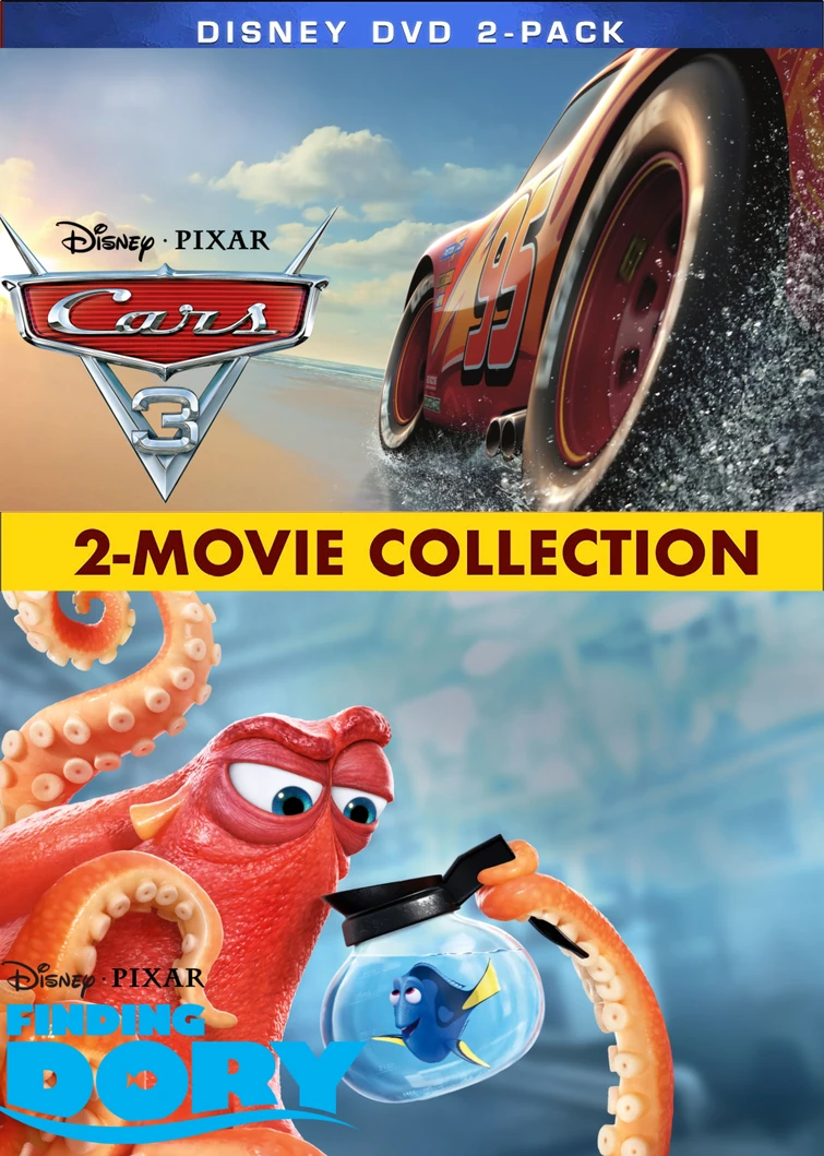 Cars 3/Finding Dory Disney DVD 2Pack Fandom