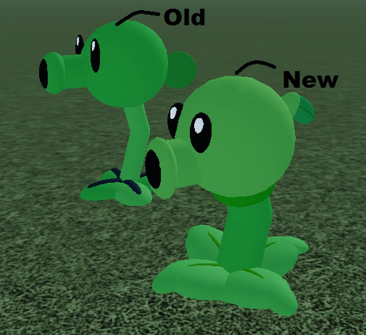 I tried remastering my Roblox Peashooter Model. Fandom