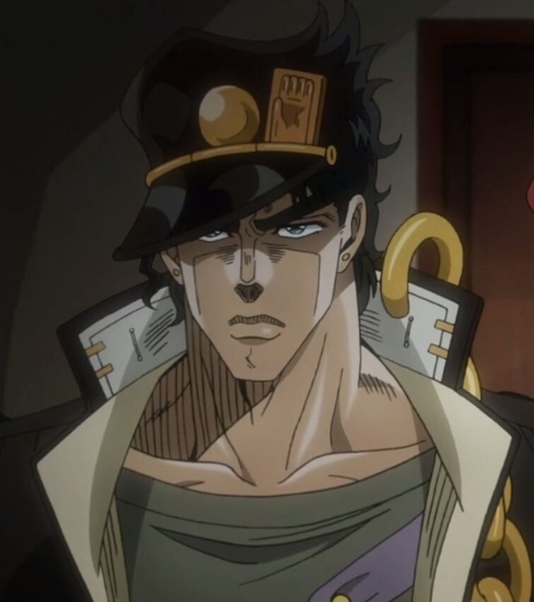 I just realised that Jotaro appears in every Part of the Anime. :  r/StardustCrusaders