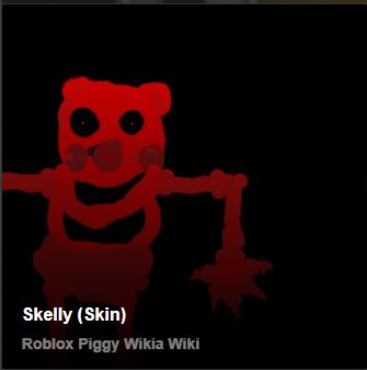 Skelly Page Vandilized Fandom - roblox piggy skelly skin