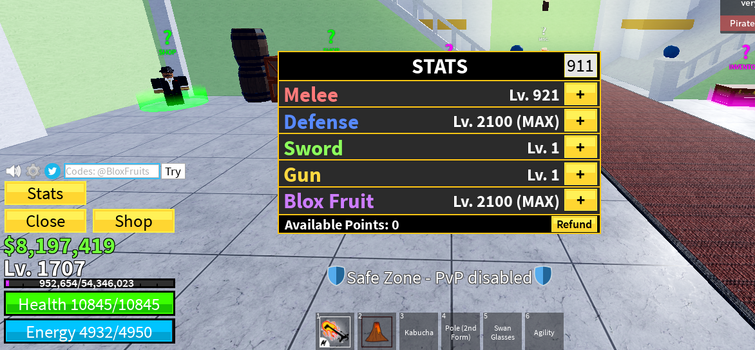 The PERFECT Stat Point Builds for BLOX FRUITS (UPDATE 17) 