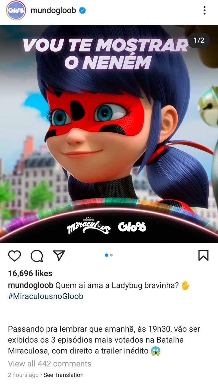 Gloob faz quinta edição do “Miraculous Day”