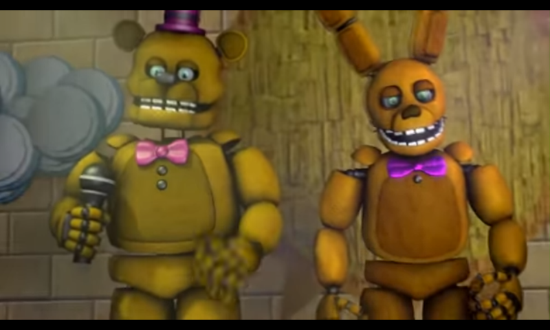 Fredbear e springbonnie-Teoria  Five Nights at Freddys PT/BR Amino