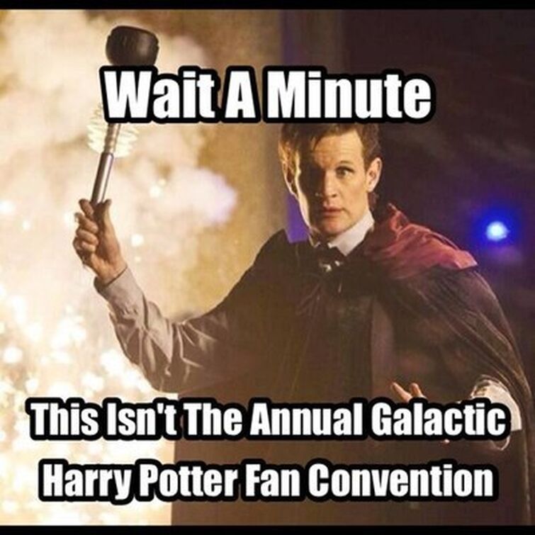 Doctor Potter” Meme is the Closest We'll Get to a Harry Potter Doctor Who  Episode