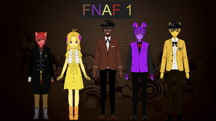 All animatronics w/ anime character creator w/ actual animatronics