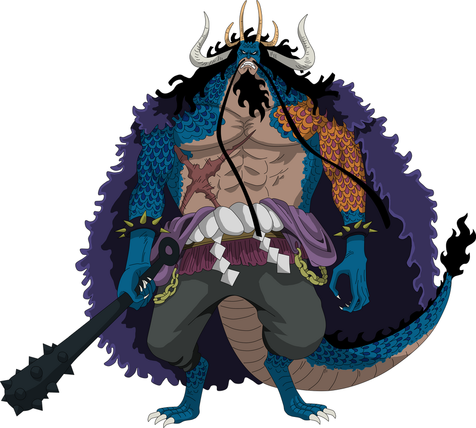 Don't know what but new Kaido Hybrid form reminds me a bit of Super ...