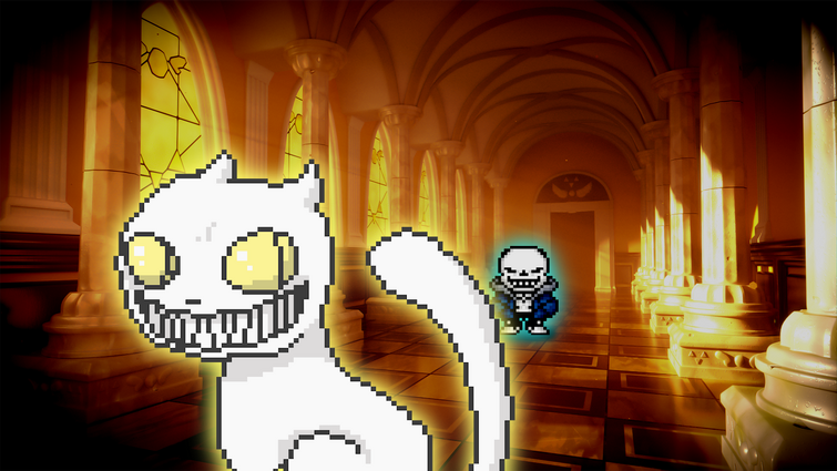 2D SANS VS CHARA BATTLE  Undertale: The Judgement (Undertale fangame) 