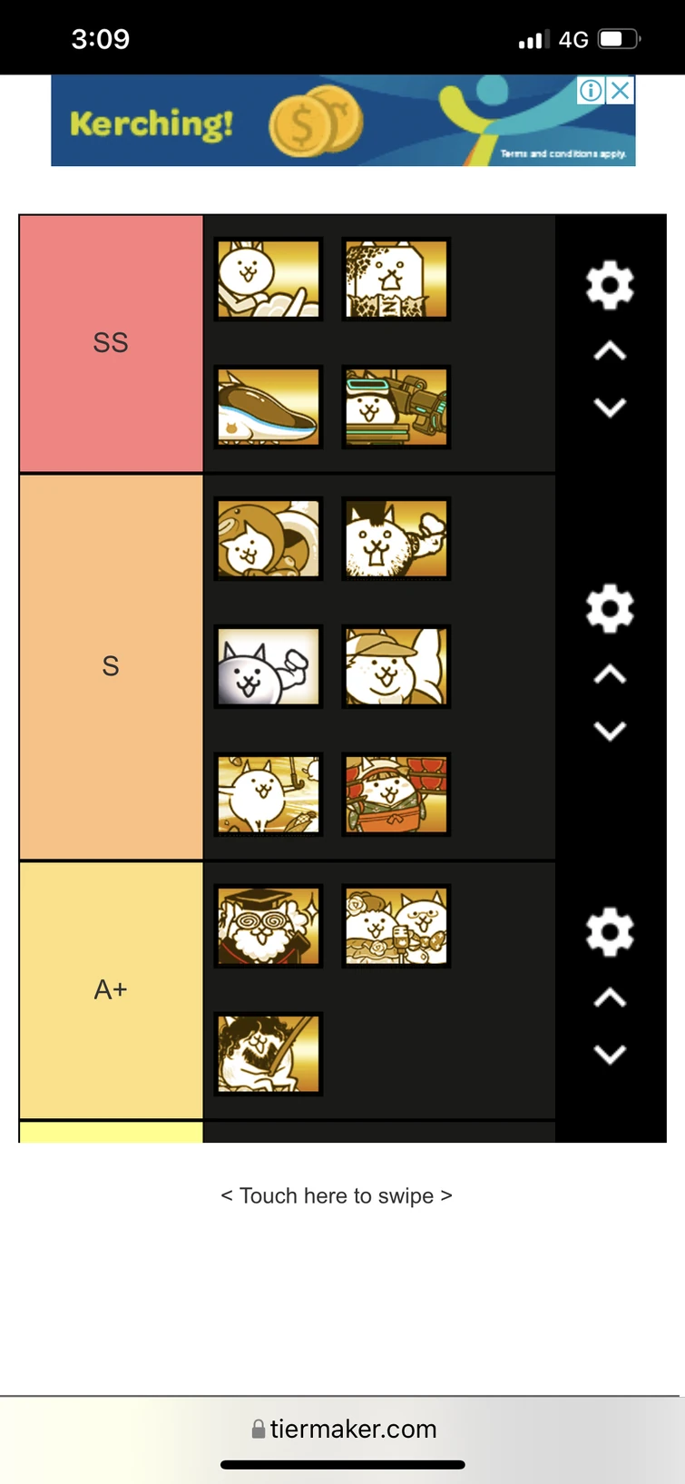 My super rare tier list! I do not own all of the grandons or any of the  monekos or headmater cat job | Fandom