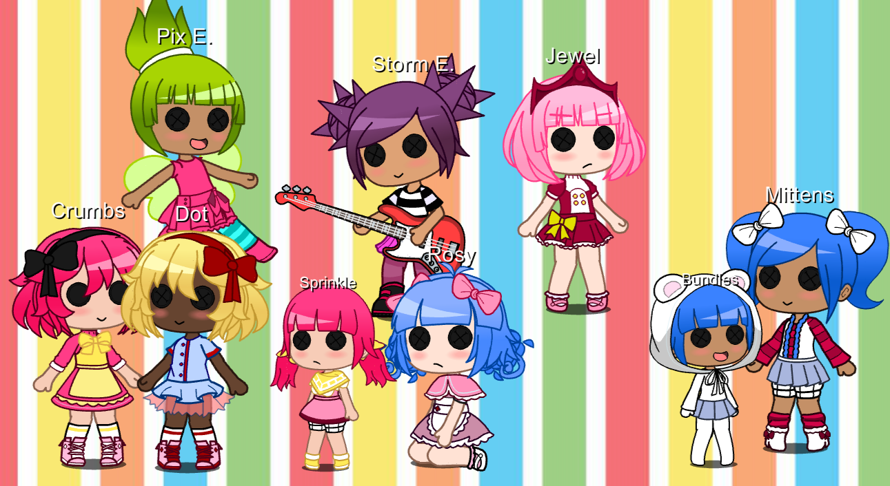 Making my toca life character in gacha club! 