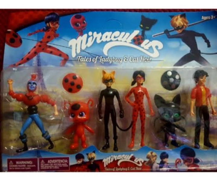 I don't know if these are some offbrand toys but these miraculous