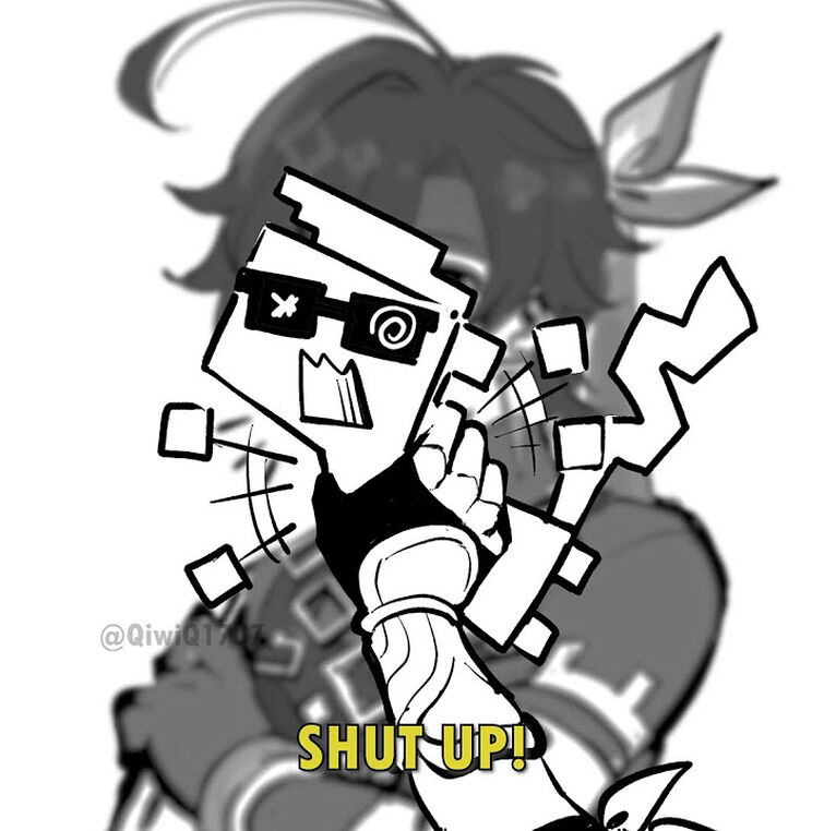 when Ajaw interrupts Kinich every time #genshinimpact #genshin#kinich #kinilumi