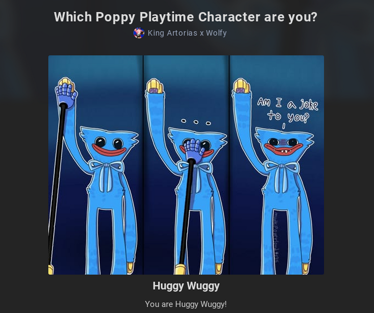 Which Character are you From Poppy Playtime? (Chapter 2) - Quiz