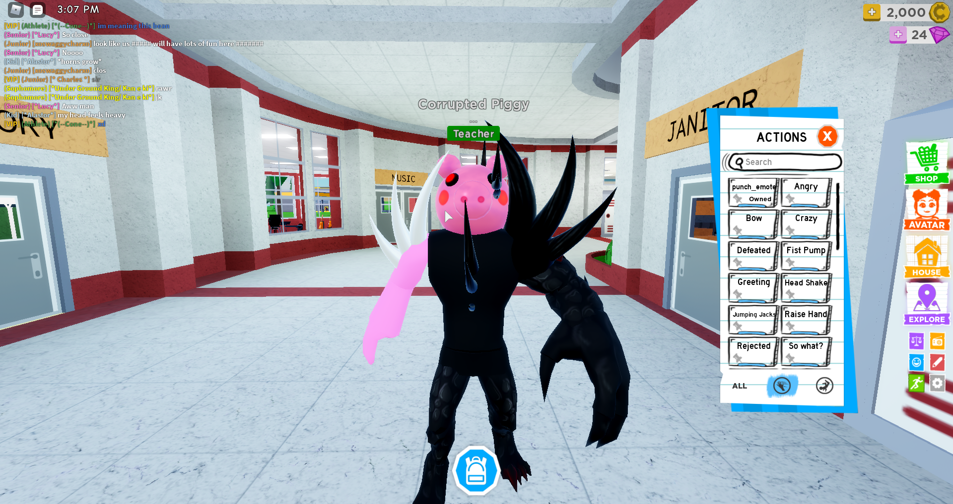 Corrupted Piggy Fandom - roblox corrupted avatar