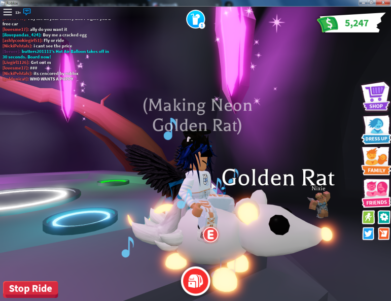 My First Time Making A Nfr Legendary Oooo Fandom - rat car roblox