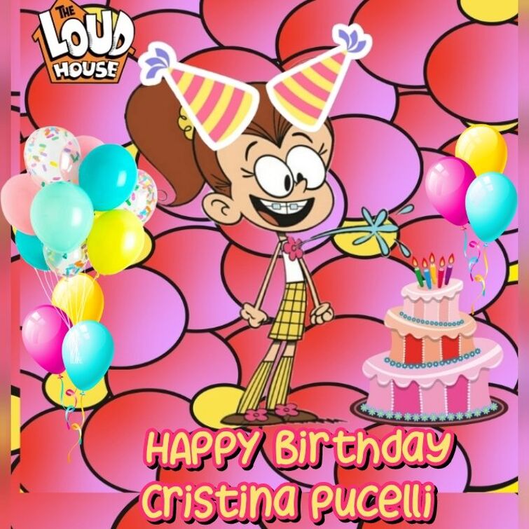 Happy Birthday to Luans VA Cristina Pucelli 🎂🥳🎉🎈🤡 | Fandom