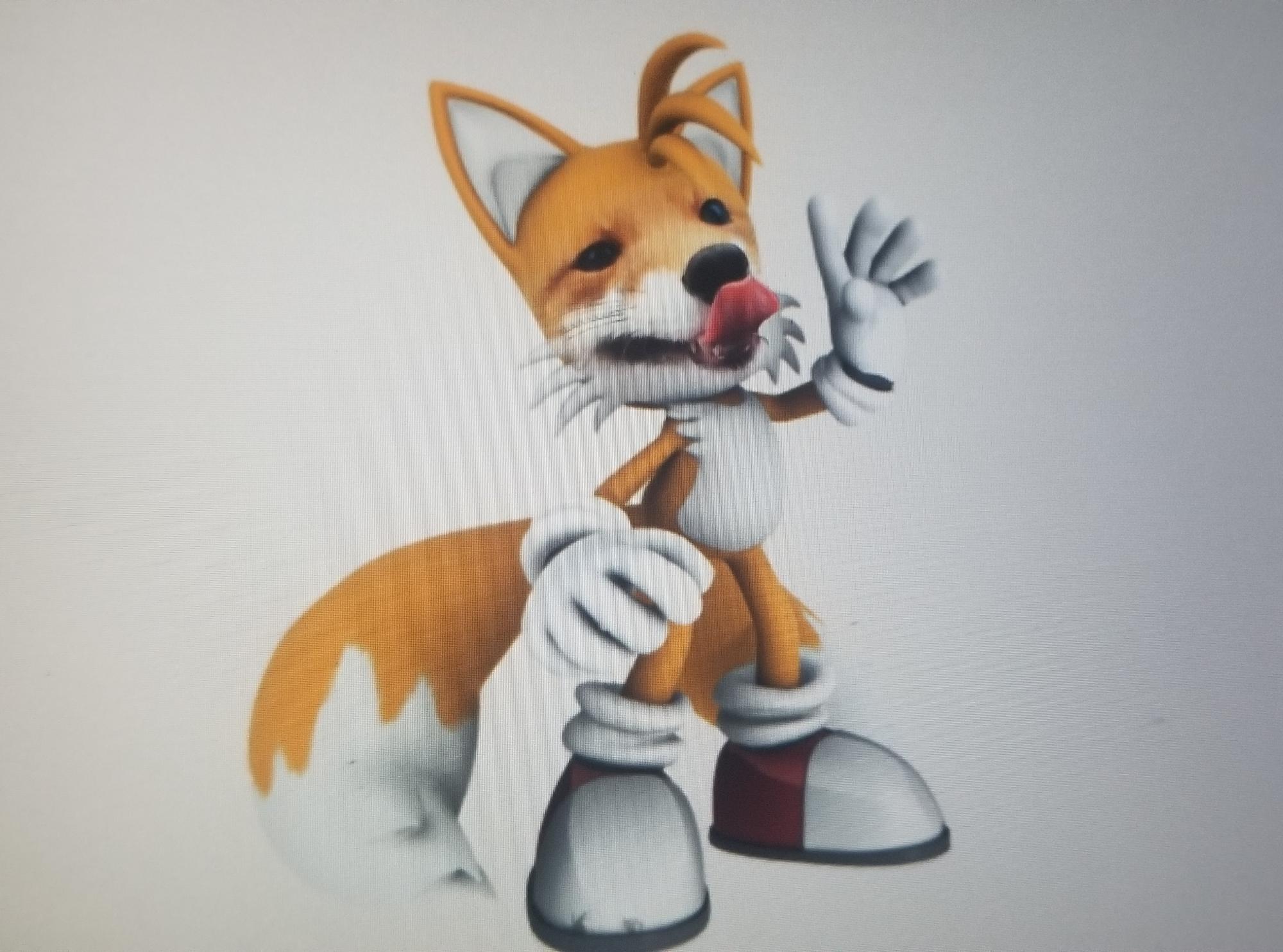 Tails became realistic | Fandom