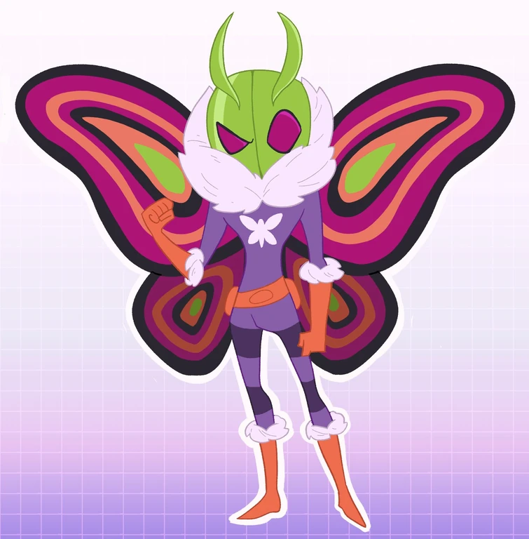 Here's A New Villain Girl Called Cameron Van Cleer Aka Killer Moth For