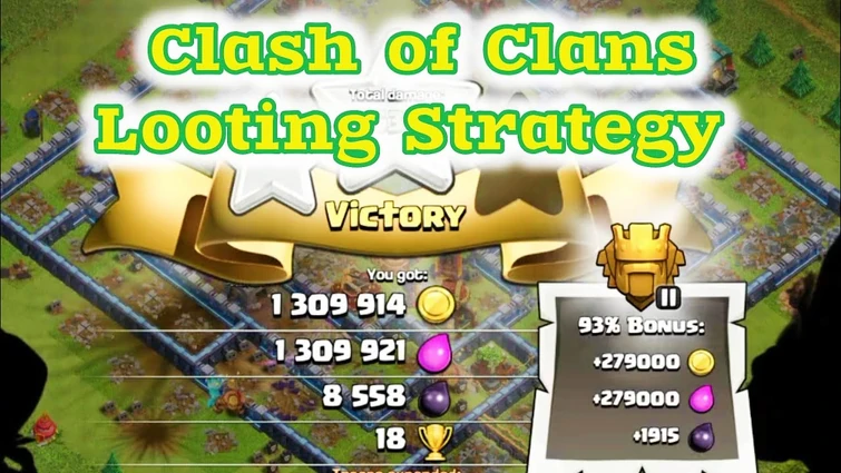 Clash of clans best looting strategy - coc looting