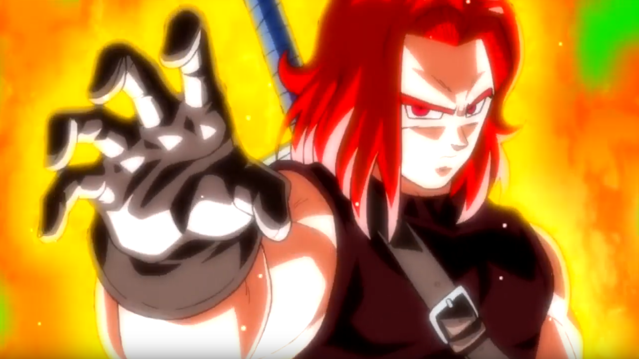 SarahW's World — Future Trunks as a Super Saiyan God (red hair).