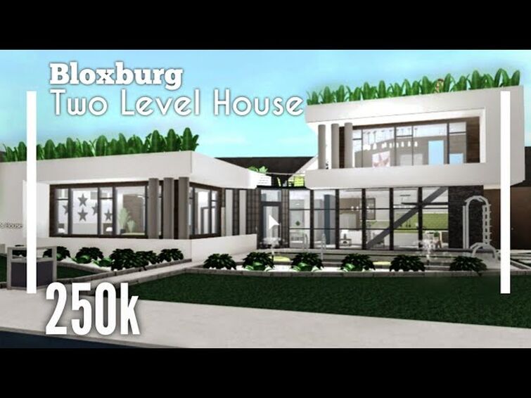BLOXBURG: Luxurious Modern Home Speedbuild