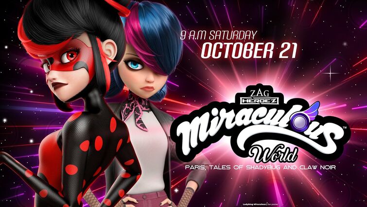 SPOILER] Shadbug & Shad- Marinette + Data: Miraculous World Paris