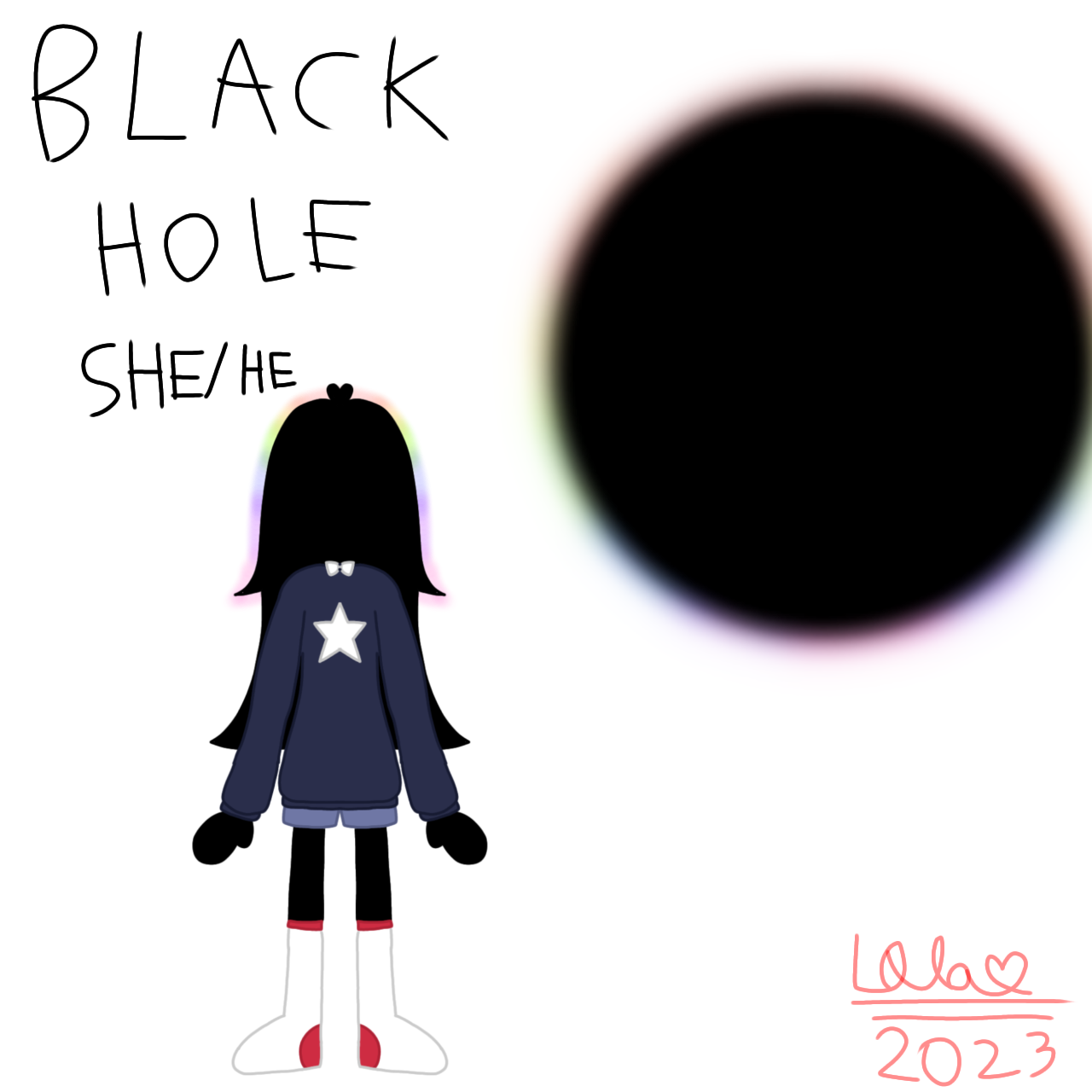 I made a Black Hole oc for fun | Fandom