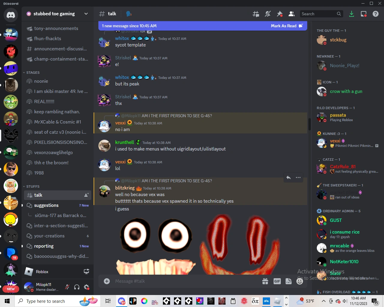 i think i am the first person to see g-45 | Fandom