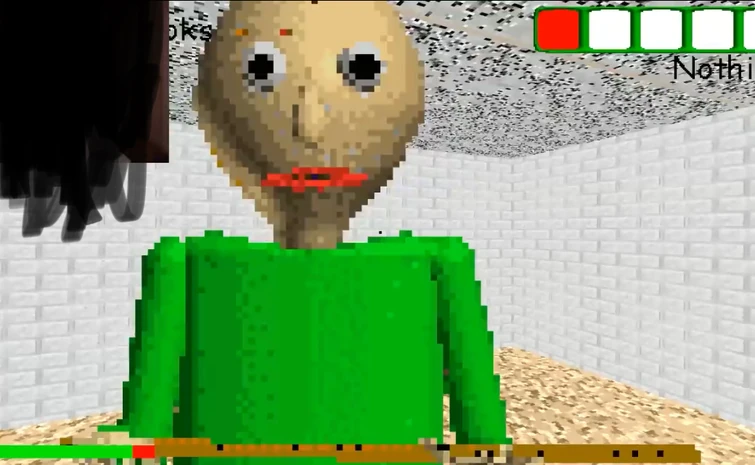 I resized Baldi image and IS SUPER UGLY NOW Fandom