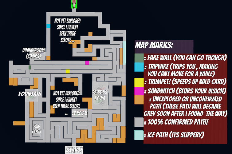 Forbidden Maze Map (the better one) Fandom