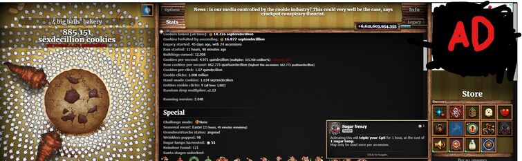 v. 2.043: Cookie Clicker Steam Workshop update :: Cookie Clicker