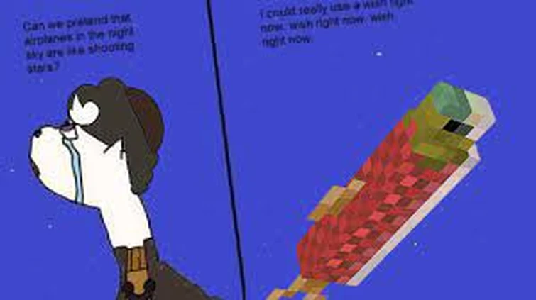 Airplanes shooting stars