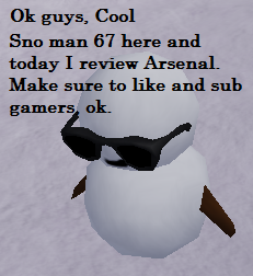 Arsenal Game Roblox Review