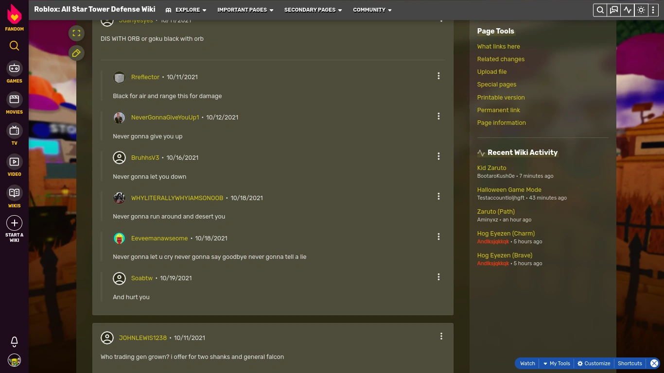 I figured out how to rickroll someone without ads interfering OR links