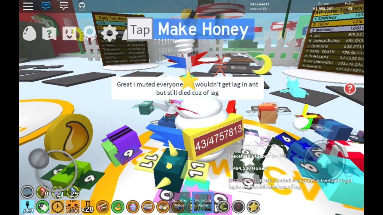 Roblox Bee Swarm Simulator Gummy Mask