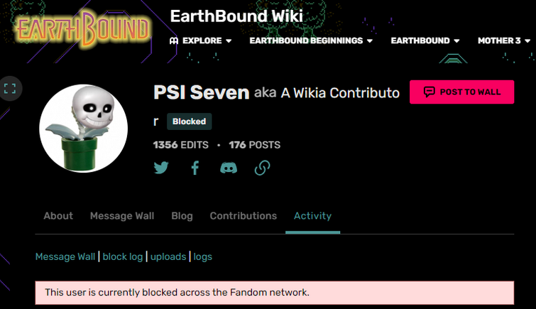 What does &ldquo;Blocked across the Fandom Network&rdquo; mean? | Fandom
