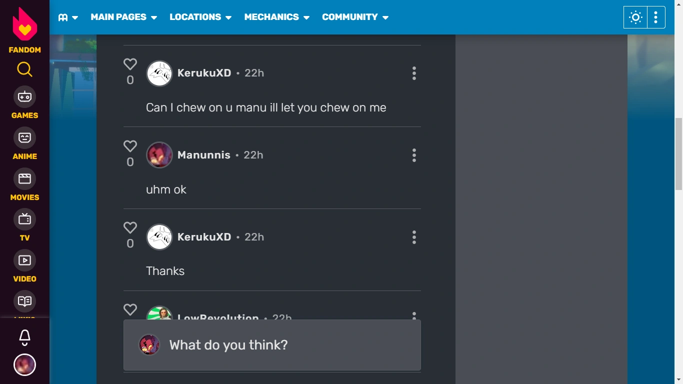 simp to simp interaction | Fandom