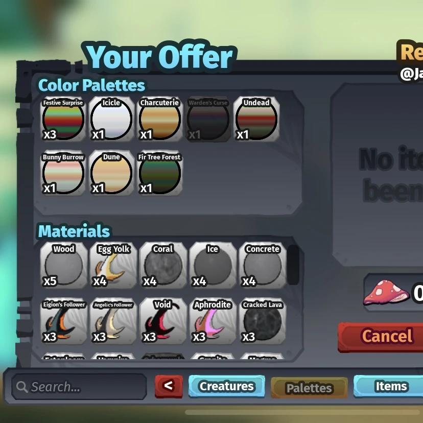 Selling MATS and Palettes Fandom