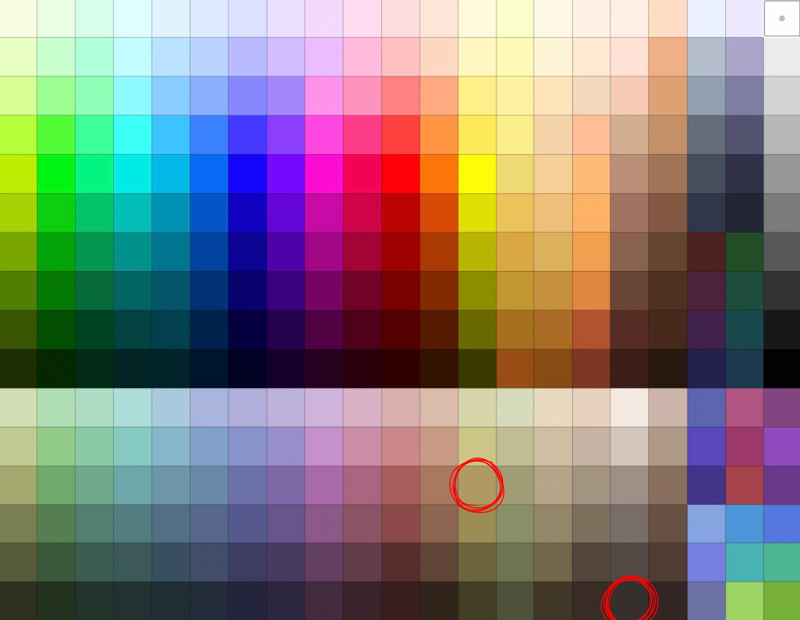 Iframe color