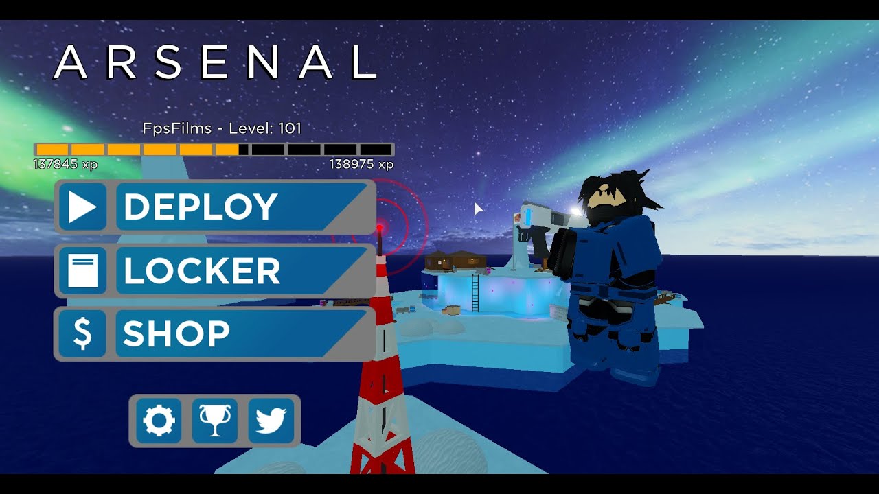 Arsenal Video Fandom - xp arsenal roblox