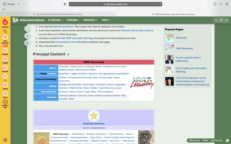 How to make a principal content page | Fandom