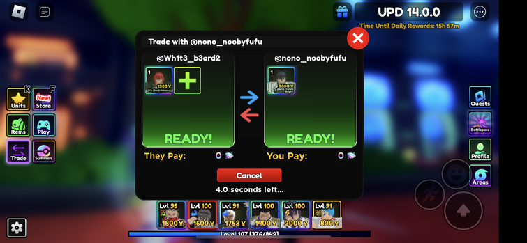 New Trading Screen + TRADE REQUIREMENTS  How to Trade in Anime Adventures  (Update News) 