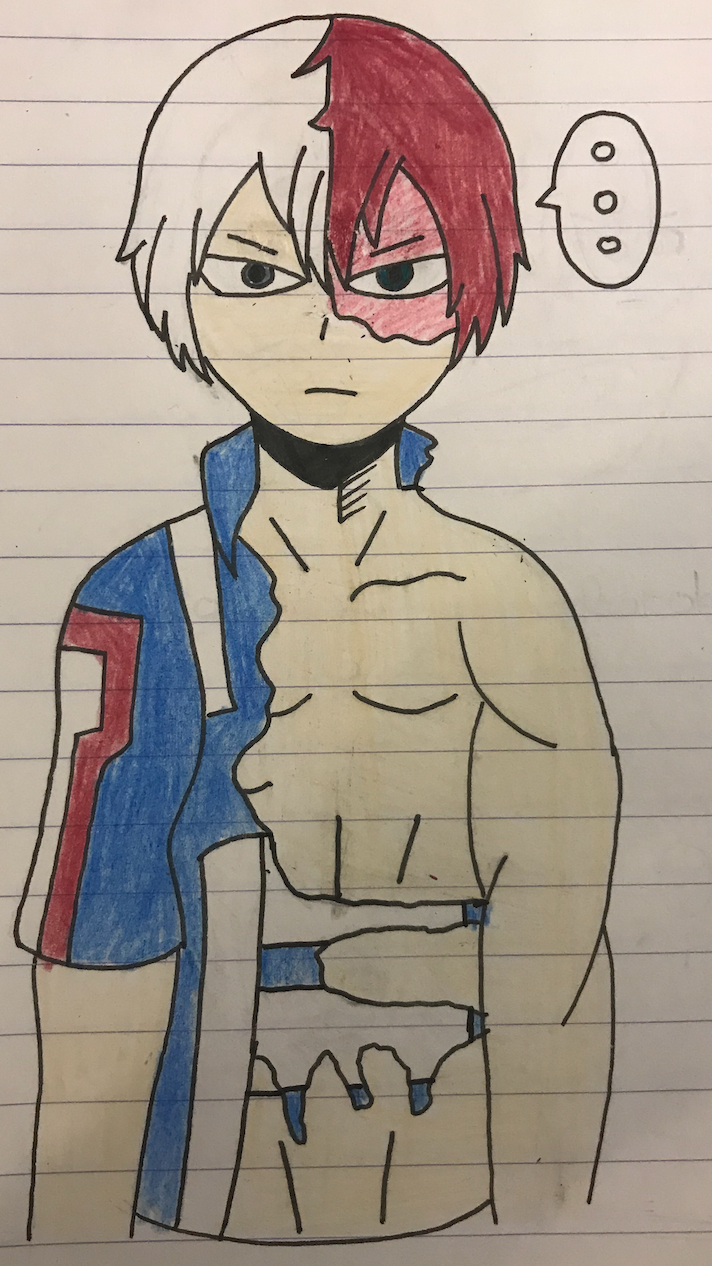 Todoroki Shoto Drawing